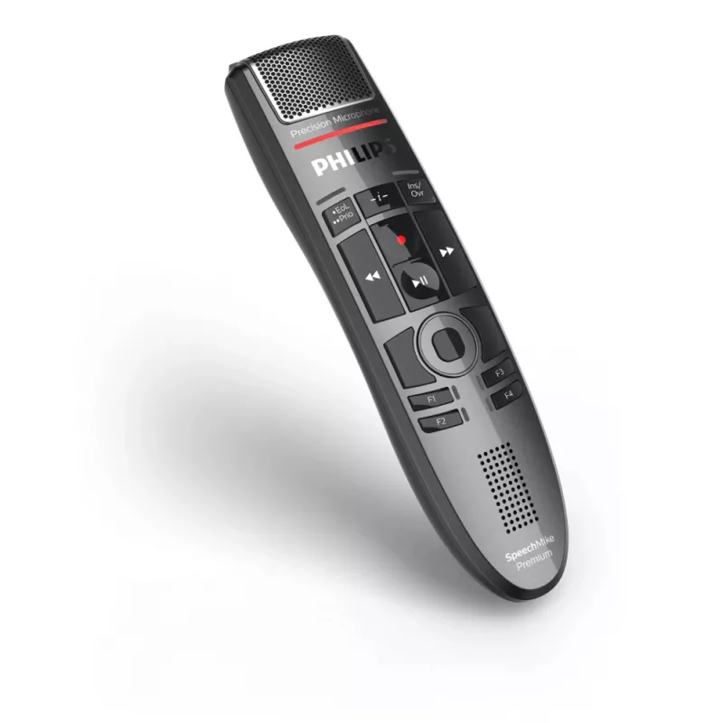 Mikrofoni Philips SpeechMike Premium Touch musta yksisuuntainen USB johdollinen -37 dB