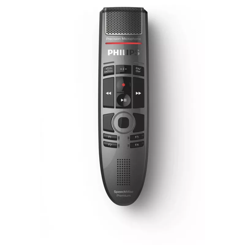 Mikrofoni Philips SpeechMike Premium Touch musta yksisuuntainen USB johdollinen -37 dB