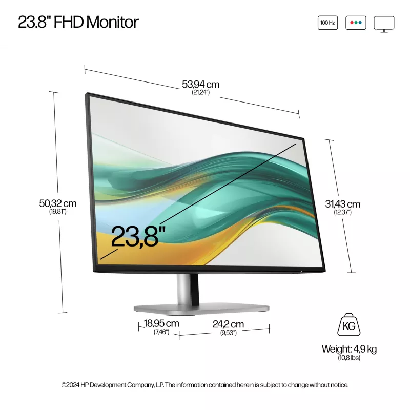 HP Series 5 Pro 60,5 cm (23,8
