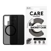 PanzerGlass CARE™ by ® Urban Combat Case Smokey mustalla Qi-yhteensopiva Samsung Galaxy S24