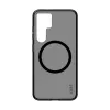 PanzerGlass CARE™ by ® Urban Combat Case Smokey mustalla Qi-yhteensopiva Samsung Galaxy S24