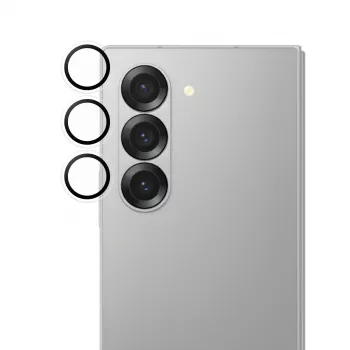 PanzerGlass Hoops kameransuojalasi läpinäkyvä Samsung Galaxy Z Fold7 (karkaistu lasi, silikoni)
