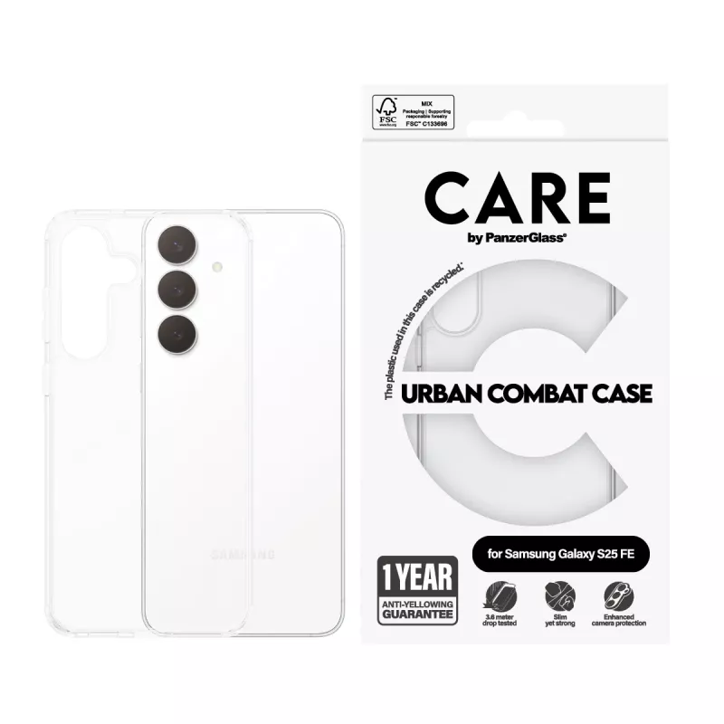 PanzerGlass CARE™ by ® Urban Combat kotelo Samsung Galaxy S25 FE 5G