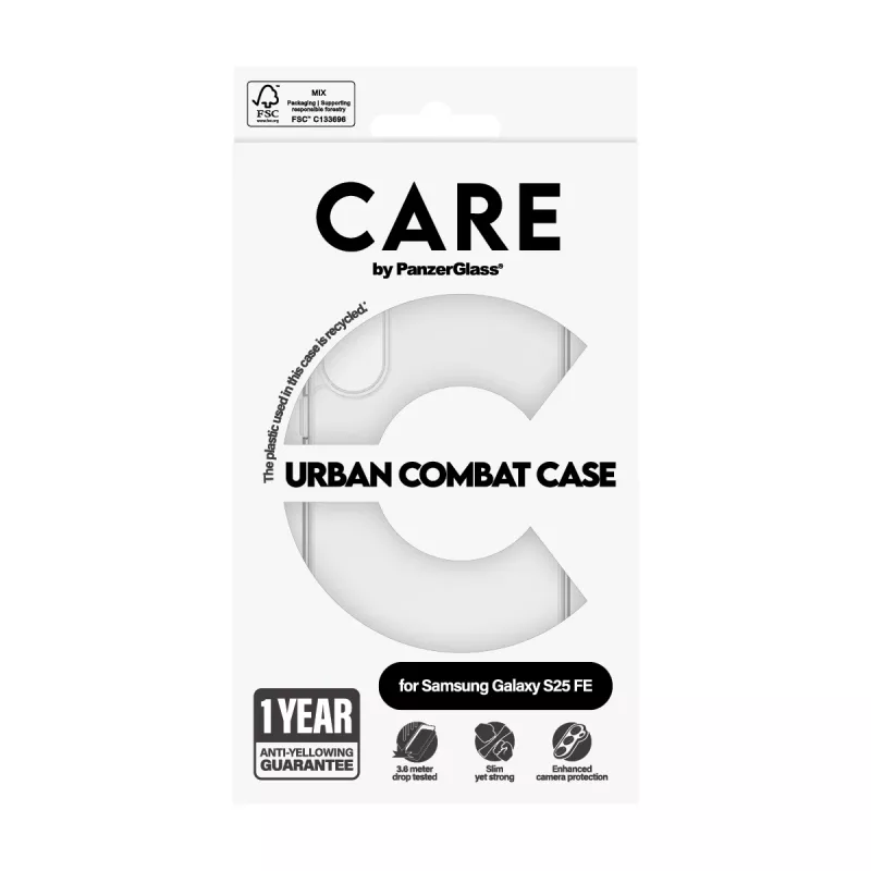 PanzerGlass CARE™ by ® Urban Combat kotelo Samsung Galaxy S25 FE 5G