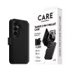 PanzerGlass CARE 2-in-1 lompakkokotelo Qi-toiminnolla Samsung Galaxy S26, läpinäkyvä kotelo