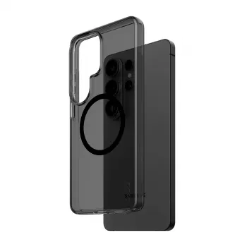 Suojakotelo PanzerGlass CARE Urban Explorer Case Smokey musta Qi Samsung Galaxy S26 Ultra