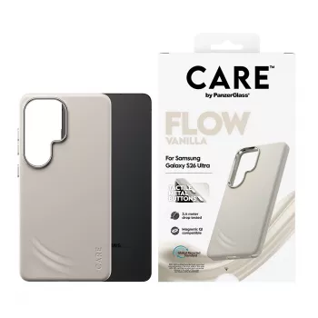 PanzerGlass CARE™ by ® Flow Case Vanilla Qi Samsung Galaxy S26 Ultra