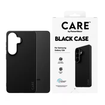 TPU-suojakotelo PanzerGlass CARE™ Samsung Galaxy S26 – musta