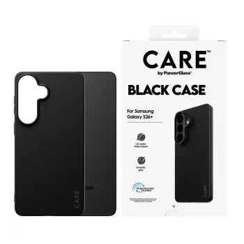 TPU-kotelo Samsung Galaxy S26+ PanzerGlass CARE™ – musta