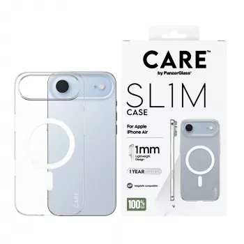 PanzerGlass CARE SL1M kotelo läpinäkyvä MagSafe-yhteensopiva Apple iPhone Air