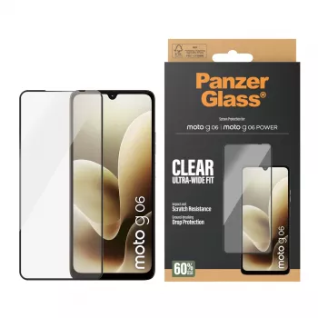 PanzerGlass® näytönsuojakalvo Motorola Moto G06 | Moto G06 POWER | Ultra-Wide Fit