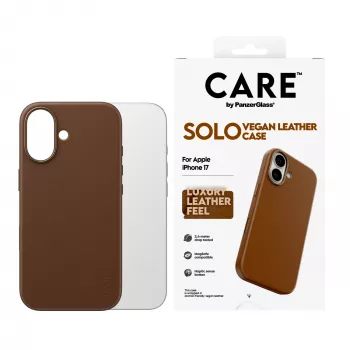 Suojakotelo PanzerGlass CARE Solo iPhone 17, ruskea