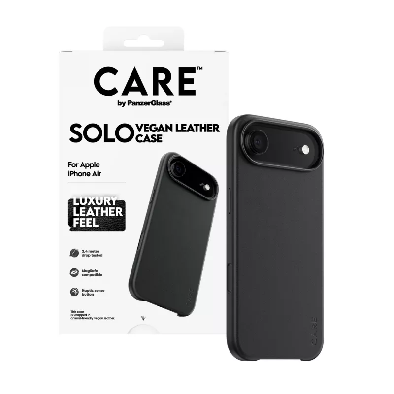 Suojakotelo PanzerGlass CARE Solo Apple iPhone Air, musta