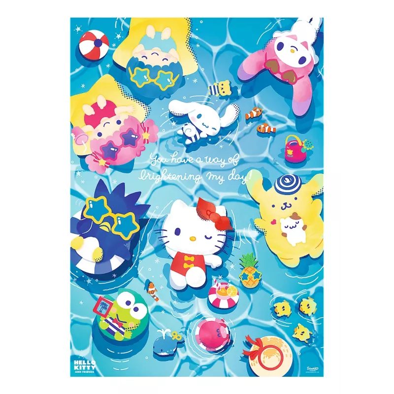 Palapeli TREFL Hello Kitty Summer Relaxation — 1000 palaa (malli 12067)