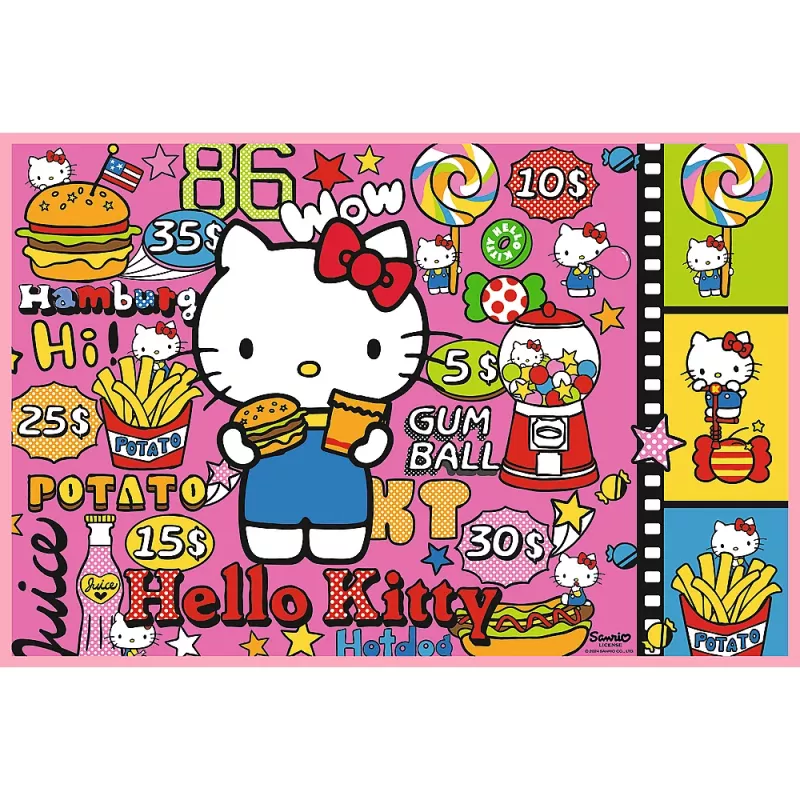 Trefl palapeli 2x200 palaa, Hello Kitty ja ystävät (13336)