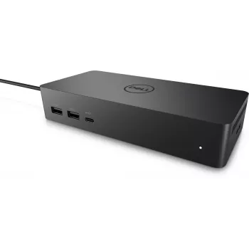 DELL Universal Dock – UD22, telakka, USB 3.2 Gen 2 (3.1 Gen 2) Type-C, 96 W, 10,100,1000 Mbit/s, musta, 5120 x 2880 pikseliä
