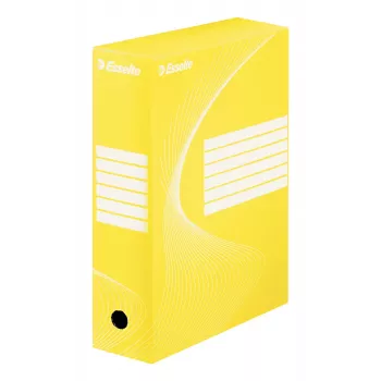 Esselte Archivbox Vivida FSC® BOXY 100 mm, keltainen, A4, vaaka-/pysty, 100 mm, 352 mm, 250 mm