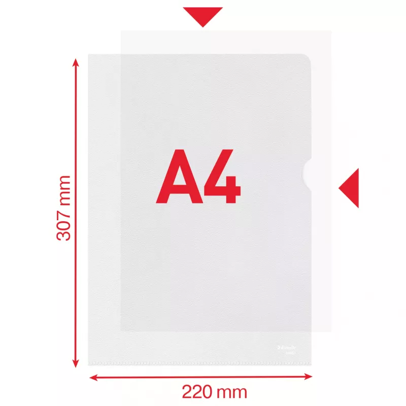 Esselte Essential kansio A4, 30 % kierrätysmuovia
