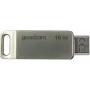 Goodram ODA3 USB-muistitikku 16 GB USB Type-A / USB Type-C 3.2 Gen 1 (3.1 Gen 1) hopea