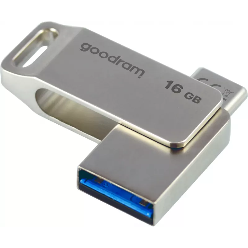 Goodram ODA3 USB-muistitikku 16 GB USB Type-A / USB Type-C 3.2 Gen 1 (3.1 Gen 1) hopea