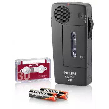 Philips Pocket Memo Classic 388 musta