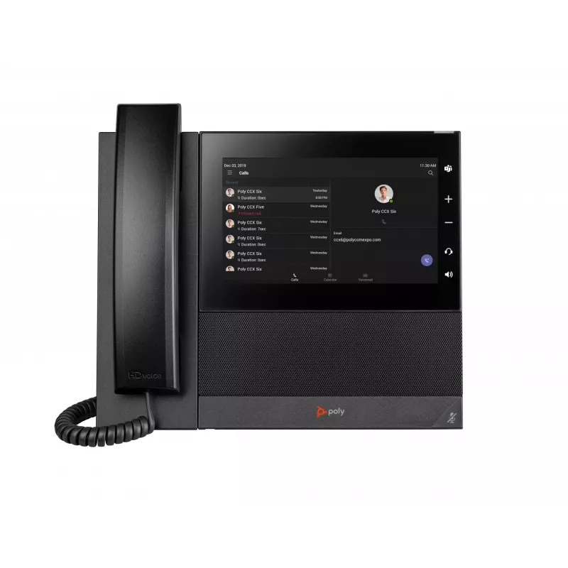 HP Poly CCX 600 yritysmediatelefoni Microsoft Teamsille ja PoE-tuella