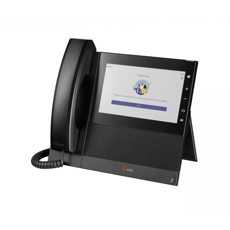 HP Poly CCX 600 yritysmediatelefoni Microsoft Teamsille ja PoE-tuella