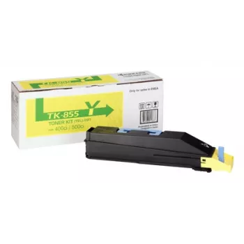 KYOCERA TK-855Y värikasetti 1 kpl alkuperäinen keltainen