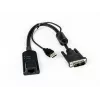 Vertiv Avocent MPUIQ-VMCDV KVM-liitinsovitin DVI, USB 2.0 musta