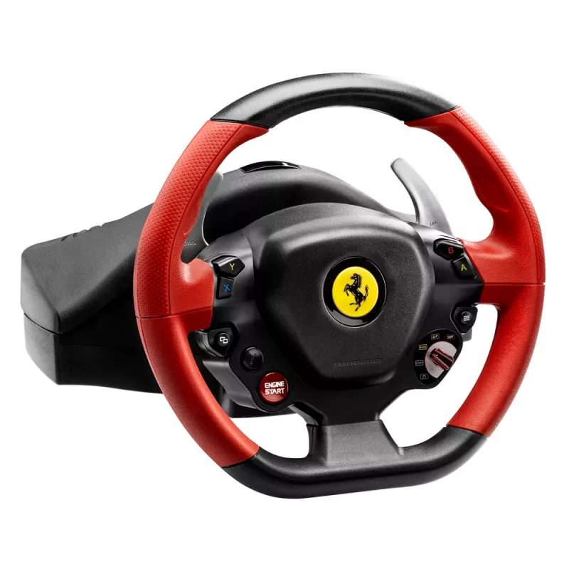 Thrustmaster Ferrari 458 Spider musta, punainen USB ratti + polkimet Xbox One