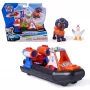 PAW Patrol: Search & Rescue, Zuma Rescue Hovercraft -vesiajoneuvo, jossa 2 hahmoa, leluvene vetotoiminnolla, lastenlelu pojille & tytöille 3-vuotiaasta alkaen