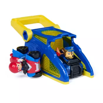 PAW Patrol Chase Pup Squad laukaisimet ja Ryder-ajoneuvo 2 kpl pakkaus, lastenlelu pojille ja tytöille 3-vuotiaasta alkaen
