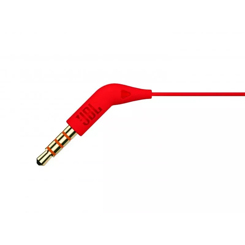 JBL T110 kuulokemikrofoni johdollinen in-ear puhelut/musiikki punainen