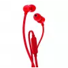 JBL T110 kuulokemikrofoni johdollinen in-ear puhelut/musiikki punainen