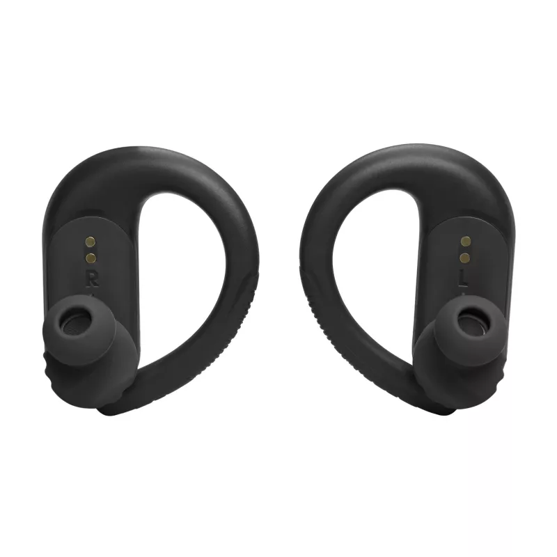 JBL Endurance Peak 3 musta kuulokemikrofoni True Wireless Stereo (TWS) korvakoukku puhelut/musiikki/urheilu/arkikäyttö USB Type-C Bluetooth latausteline