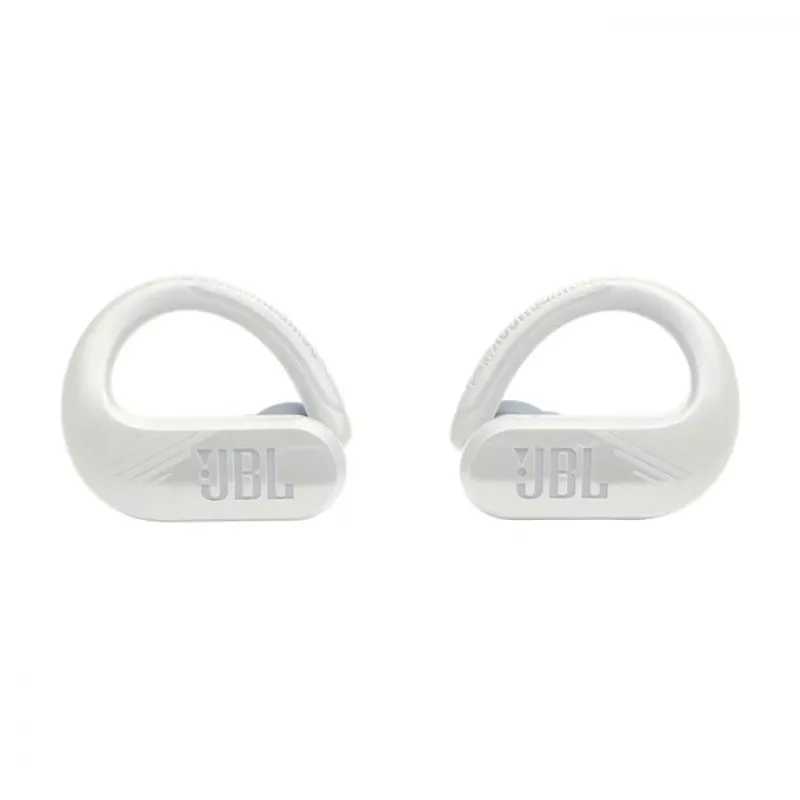 JBL Endurance PEAK 3 kuulokemikrofoni True Wireless Stereo (TWS) korvakoukku puhelut/musiikki/urheilu/arkikäyttö USB Type-C Bluetooth latausteline valkoinen