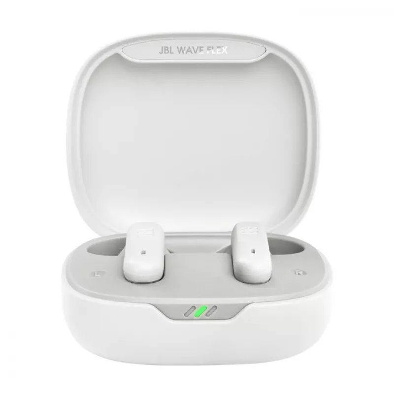 JBL Wave Flex kuulokemikrofoni True Wireless Stereo (TWS) in-ear puhelut/musiikki/urheilu/arkikäyttö Bluetooth valkoinen