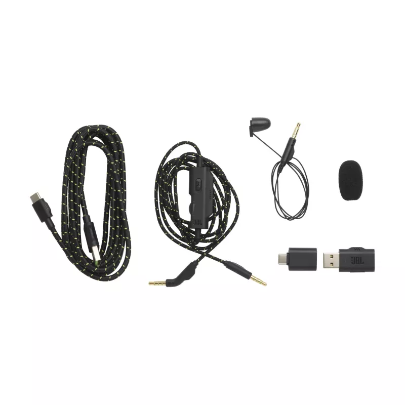 JBL Quantum 910X kuulokemikrofoni johdollinen & langaton panta pelaaminen USB Type-C Bluetooth musta, vihreä