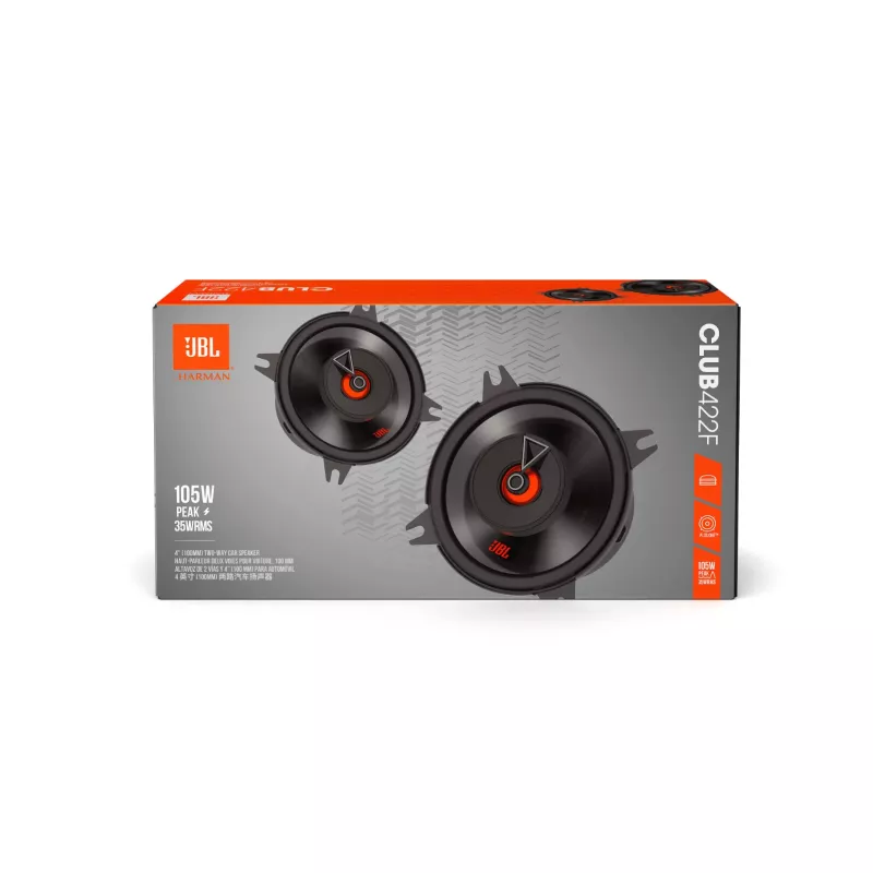 JBL Club 422F autokaiutin pyöreä 2-tie 105 W 2 kpl