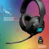 JBL Quantum 400 MUSTA, johdollinen, pelaaminen, 20 - 20000 Hz, 248 g, kuulokkeet, musta