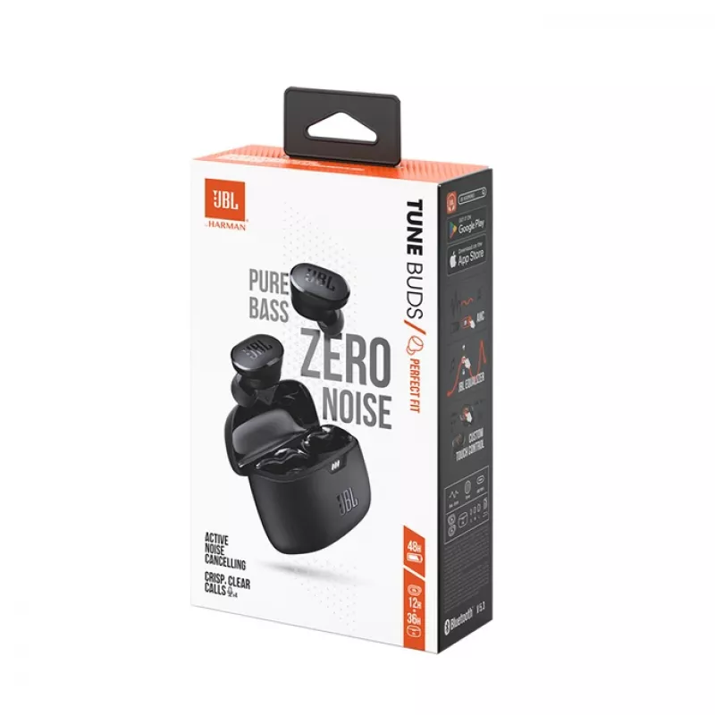 JBL Tune Buds kuulokkeet True Wireless Stereo (TWS) in-ear puhelut/musiikki Bluetooth musta