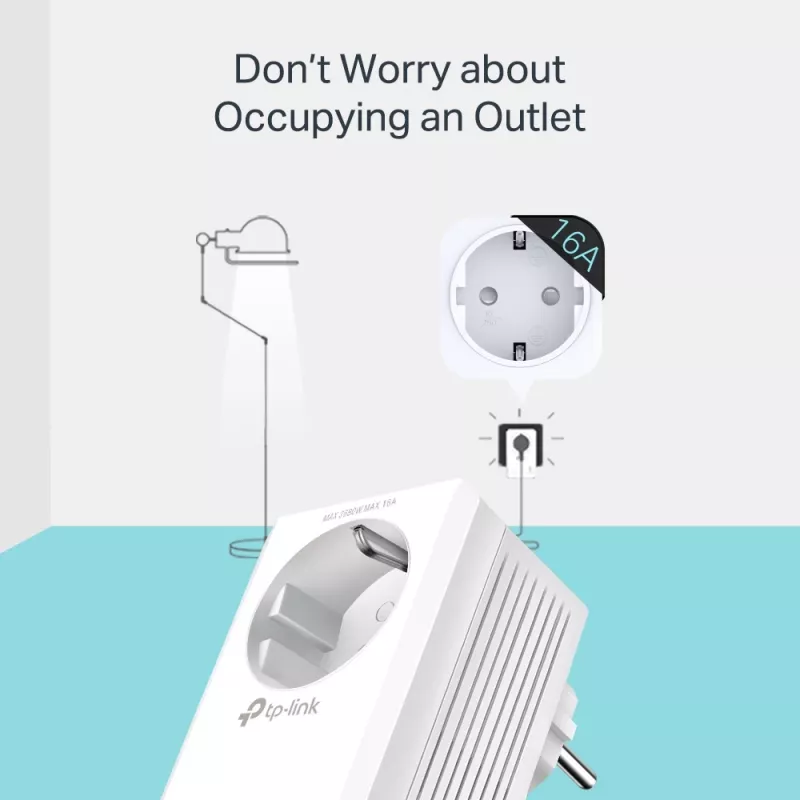 TP-Link TL-WPA7617 KIT 1200 Mbit/s Ethernet LAN Wi-Fi valkoinen 2 kpl