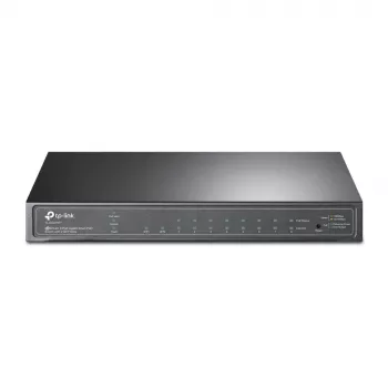 TP-Link JetStream 8-porttinen Gigabit Smart PoE+ kytkin 2 SFP-paikalla