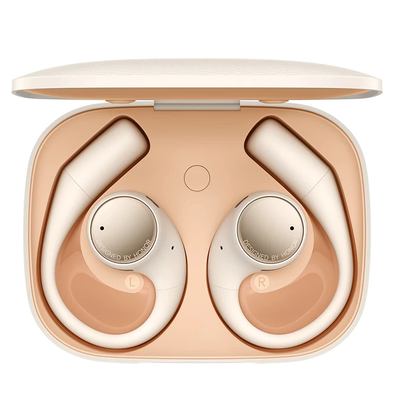 Honor Earbuds Open kuulokemikrofoni langaton in-ear puhelut/musiikki USB Type-C Bluetooth kulta