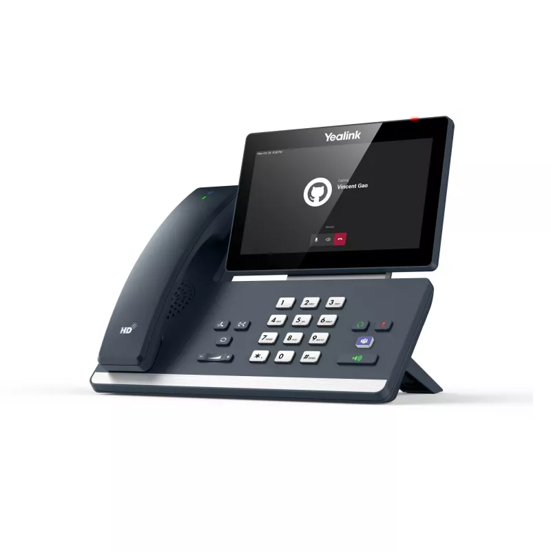 Yealink MP58-WH Microsoft Teams Edition, IP-puhelin, harmaa, langaton käsipuhelin, työpöytä, Android, Microsoft Teams