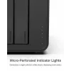 TerraMaster D4-320 levytaulukko pöytämalli musta 4 asemaa HDD SSD