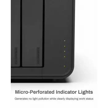 TerraMaster D4-320 levytaulukko pöytämalli musta 4 asemaa HDD SSD