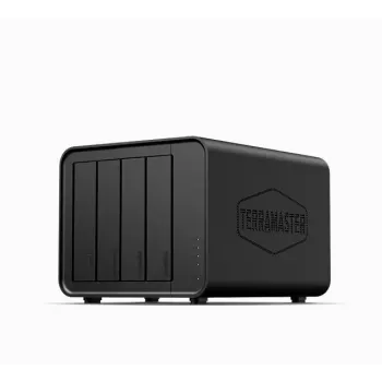 TerraMaster D4-320 levytaulukko pöytämalli musta 4 asemaa HDD SSD