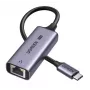 Ugreen USB-C - RJ45 2.5G Ethernet-sovitin verkkokortti/sovitin RJ-45