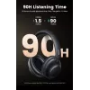 Ugreen HiTune Max5 kuulokemikrofoni johdollinen & langaton panta puhelut/musiikki Bluetooth musta